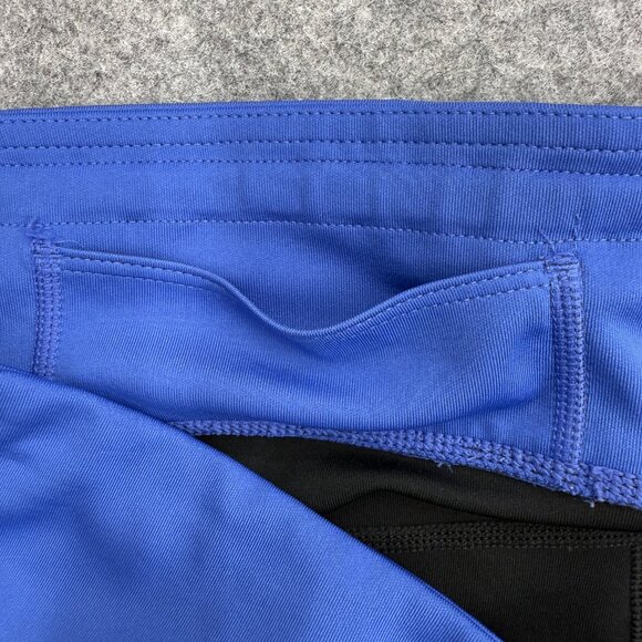 Adidas ClimaLite Women's Activewear Stretch Leggings Fitness Yoga Blue Black, XL - Picture 6 of 11